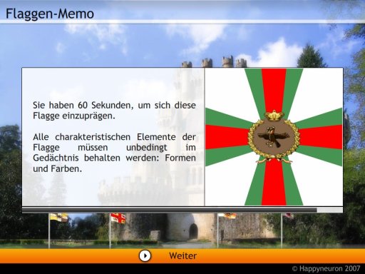 Screenshot:  Flaggen-Memo